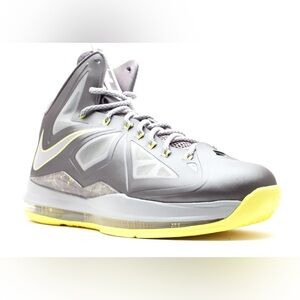 NIKE LEBRON 10 YELLOW DIAMOND